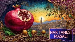 NAR TANESİ  MASALI | TİLKİ İLE DEĞİRMENCİ MASALI | DİLSİZ KIZ MASALI | Masal Dinle ve Uykuya Dal