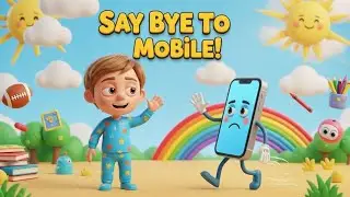Say Bye to Mobile 👋| @cocotv-c7f & Kids Songs | Good Habits Song | Learning Videos For Toddlers |