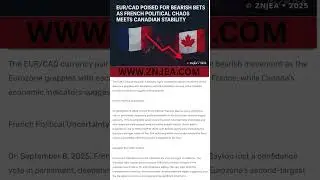 EUR/CAD Bearish Outlook | France Political Chaos vs Canadian Stability #EURCAD #Euro #CanadianDollar