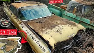 Saving 59 Cadillac From Crusher & More Cars & Vending. 