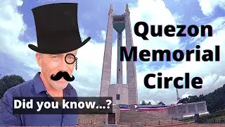 QUEZON MEMORIAL CIRCLE - A bit of history and beautiful parkland.