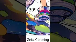 Digital Mandala Coloring video Zeta Coloring pages satisfying Digital painting trending video 