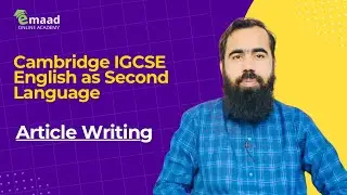 Написание статьи | Английский как второй язык для IGCSE | Пример статьи | Комментарии экзаменатора