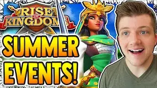 Rise of Kingdoms SUMMER EVENTS! (I Migrated...) Rise of Kingdoms Developer Update Opinion!