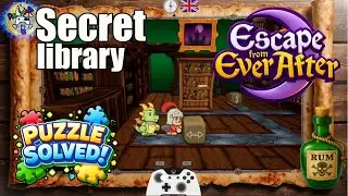 🧩 Secret Library (PUZZLE SOLVED) - Escape from Ever After
