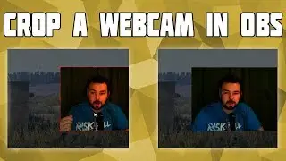 How to Crop a Webcam in OBS! Remove Part of Webcam in OBS! Webcam Effects OBS!