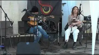 Xose Liz & Antia Franco Caaveiro performing at Ramsey Courthouse.