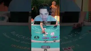 Rydurz makes $300K after massive double down #blackjack #poker #casino