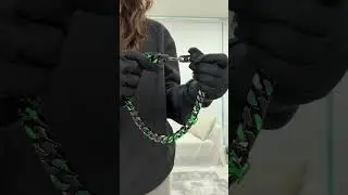 [중고명품 LIVE쇼핑] 중고 루이비통 MP2853 버질아블로 체인 링크 목걸이