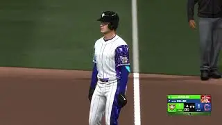 MLB The Show 25 clutch HR by Kerry Carpenter