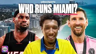 Josh Richardson Settles LeBron vs Messi in Miami