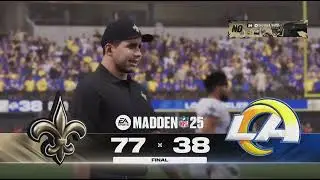 Madden NFL 25 Superstar Saints vs Rams