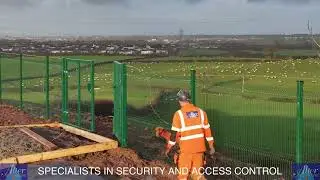 Alter Fencing Slurry Lagoon VMESH