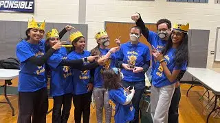 Congrats Golden Griffins on winning 1st place in Regional First LEGO League, Melissa wins best coach