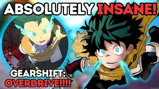 *NEW* GEARSHIFT DEKU CHARACTER IS HERE! INFINITE OVERDRIVE ALL GAME!
