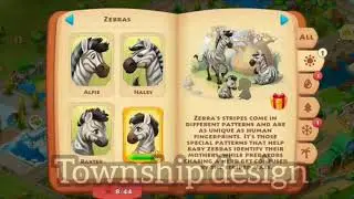 Township zoo animal layout.