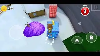 I missed a bear in turtle village and I fight with the Yeti in snow velly (Super bear adventure)