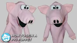 How to Sew a Pig Puppet