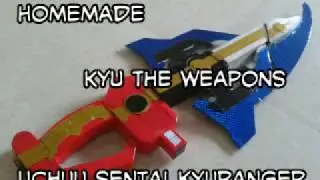 自家製キューザウェポン  - homemade KYU THE WEAPON (cardboard) - Uchuu sentai Kyuranger - 宇宙戦隊キュウレンジャー