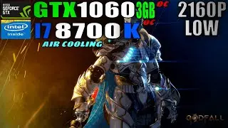 Godfall | GTX 1060 [3GB] | I7 8700K | 4K (Low Settings) Benchmark