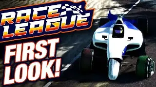 RaceLeague First Look! New Racing Game, Damage Model, Custom Tracks! Early Access Gameplay