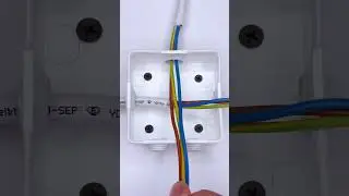 How to Connect Wires in a Junction Box (3 Wires) - Fast, Safe Method #shorts