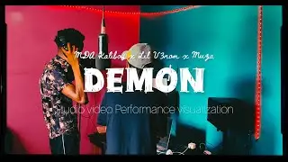MDA KaliBoy x Lil V3nom x Muza YHL - Demon (Studio Performance visuals)