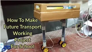 Future transport and communication model || working science project || transport working model