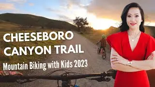 Mountain Biking with Kids - Cheeseboro Canyon Trail 2023