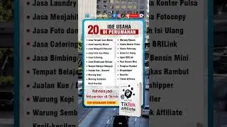 20 ide usaha di perumahan yang bisa kalian coba di rumah #ytshort #idebisnis