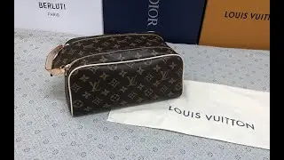 Louis Vuitton Dopp Kit Toilet Pouch Monogram Canvas Review