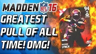 OMG! BEASTMODE! GREATEST CLUTCHESS EPICNESS PULL OF MY LIFE! - Madden 16 Ultimate Team