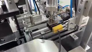 Three core round wire terminal crimping Heat shrink machine