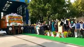 Chairman & CEO, Railway Board virtually flagged off 40th 6,000 HP Electric locomotive from BLW