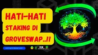 KALIAN STAKING DI GROVESWAP ? WAJIB SIMAK |#cryptoupdate #grovetoken #grovegreenarmy #grovecoin #grv