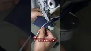 Shoe upper sewing machine,#factoryproducts #machine #shoemakingmachine
