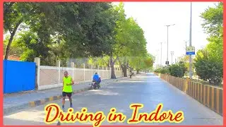 Indore: Driving from Race Course Road to Musakhedi #enjoyindia