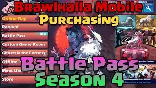 Purchasing Battle Pass Season 4 Brawlhalla Mobile