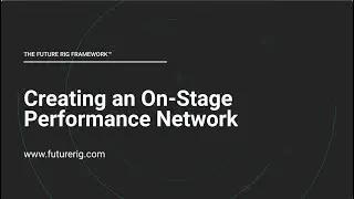 The Power of an On-Stage Performance Network