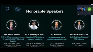 AFR Solutions Cambodia | Webinar: Digital Transformation in the Logistics Industry |