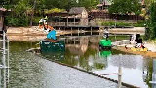 Disney World’s Rivers Of America Gets An Unexpected Refill