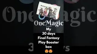 Let's cracks My 30 days MTG Final Fantasy Play Booster! #OneMagic #Magicthegathering #finalfantasy