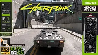 Cyberpunk 2077 &ndash; 4K RT Overdrive (Path Tracing), DLSS 4 Balanced and Frame Generation! [RTX 4090]