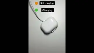 How to know if your Airpods charging #iphone #apple #ipad #ios