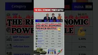 The real economic Power Battle 💪 l #economic #battle