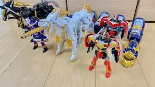 【PowerRangers Mystic Force】🧙🧙🧙限定リカラー⁉︎マジレンジャーのDXセイントカイザーで遊んでみた