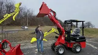 Информационное видео и характеристики колесного погрузчика GroundHog HL35 2023 года