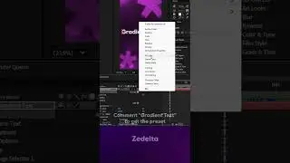 Gradient Text Animation Tutorial (After effects)
