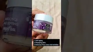 Good vibes!!Bakuchiol Age Defying Night Gel!! Antiaging #goodvibes #nightcream #ytshorts #bakuchiol