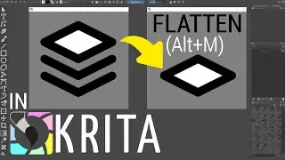 How to FLATTEN a Vector Layer in Krita (and why you shouldn't)!